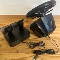 【ハンコン】HORI レーシングホイールエイペックスの画像