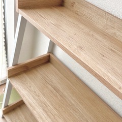 シェルフ ラック 5段 オープンラック 収納棚 ディスプレイラック スチールラック 棚 収納 木製ラック 木製 スチール リビング おしゃれ 北欧 本棚 キッチン収納 シンプル 省スペース 新生活 マーキュリー5段の画像