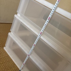 3段衣装ケースの画像