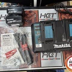 【引取限定】【中古】マキタ MUR368UD 充電式草刈機 36V(18V+18V) 18V 6.0Ahバッテリー×2 2口充電器 スパナ付【ハンズクラフト宮崎新名爪店】の画像