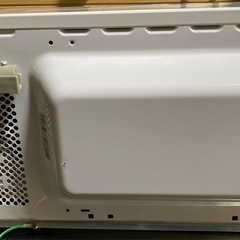電子レンジ PJRB-177-WH6 山善 2023年製の画像