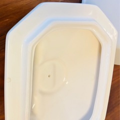 小物入れ　リボン　陶器の画像