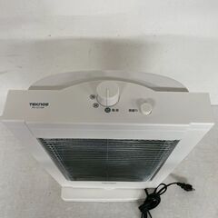 TEKNOS 直管型ハロゲンヒーター PH-1211 ホワイト 動作確認済 1200W 首振り機能付 暖房機器 空調家電 ハロゲンヒーター Y2423の画像