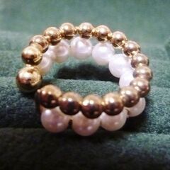 16日受付〆 新品未使用 イヤーカフス（片耳イヤリング）とブローチの2点セットの画像