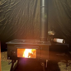 キャンプスタッグ　薪ストーブの画像