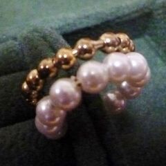 16日受付〆 新品未使用 イヤーカフス（片耳イヤリング）とブローチの2点セットの画像