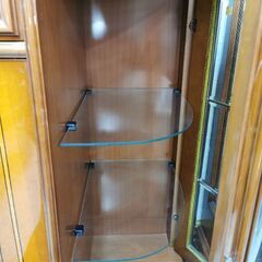 ☆イタリア家具☆カップボード アンティーク【ユーズドユーズ名古屋天白店】JO11-28の画像