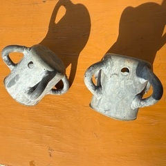 桃の支柱づくりの画像