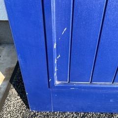 オシャレな両開き玄関扉の画像