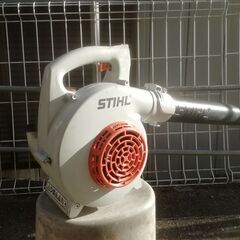 中古　スチール　エンジンブロアー　点検整備済み！草刈掃除　落ち葉掃除の画像