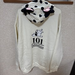 disney 101匹わんちゃん ダルメシアン パーカーの画像