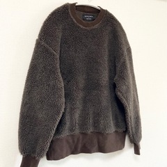 united tokyo ユナイテッドトウキョウ ボア フリース トレーナーの画像