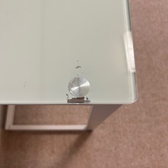 【交渉中】天板ガラス パソコンデスクの画像