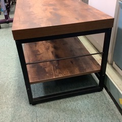 【リサイクルサービス八光】幅120㎝　ニトリ　ローボード　ステイン120N 50型まで対応の画像