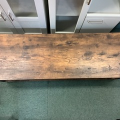 【リサイクルサービス八光】幅120㎝　ニトリ　ローボード　ステイン120N 50型まで対応の画像