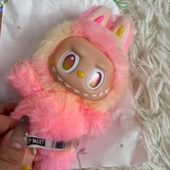 【相談中】ラブブ 2体セット ラック+ロイヤリティ ぬいぐるみキーホルダーの画像