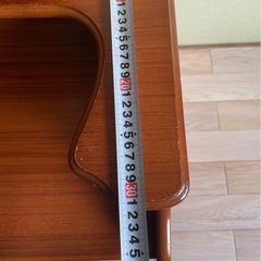 【アンティーク】大塚家具　木製三面鏡ドレッサー　昭和レトロの画像