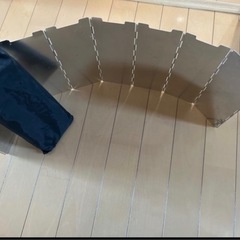 キャンプギア⛺️風除けスクリーン&スイングバーナーの画像