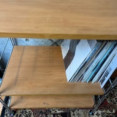 無印良品　オープンラック　木製の画像