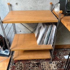 無印良品　オープンラック　木製の画像