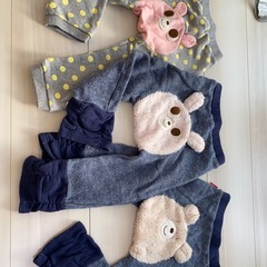 ミキハウス　90ベビー服の画像