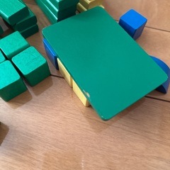 【木製おもちゃ】ドイツ製 木製つみきの画像