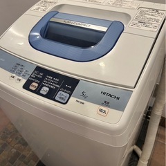 格安★HITACHI 洗濯機 NW-5MR 2013年製の画像