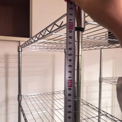 ワイヤーシェルフ　収納棚　の画像