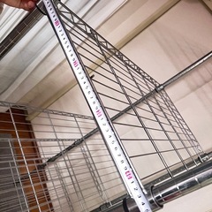 ワイヤーシェルフ　収納棚　の画像