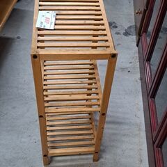 【リサイクルショップどりーむ天保山店】No.4297　木製ラック　写真参照🎵　おすすめ商品です🎵の画像