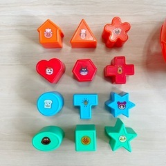 アンパンマン まるまるパズル　知育おもちゃの画像