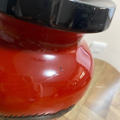 琉球漆器　龍🐉が描かれています。置き物の画像