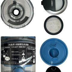 【REGASTOCK川崎店】【動作確認済み】アイリスオーヤマ 掃除機 サイクロン コード式 キャニスター キャニスター掃除機 パワーヘッド KIC-CTP1-Sの画像