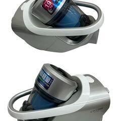 【REGASTOCK川崎店】【動作確認済み】アイリスオーヤマ 掃除機 サイクロン コード式 キャニスター キャニスター掃除機 パワーヘッド KIC-CTP1-Sの画像