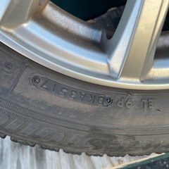 ブリザック　2017年　4穴　175／65/14の画像