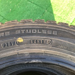 155/65R14  中古スタッドレス タイヤ　4本　②の画像
