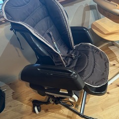 ゆらリズム　ベビー　ゆりかご　ベビーベッド　ベビーチェア　ブラウンの画像