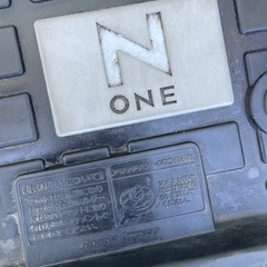 ホンダN-ONE  6MT  ラバーマット　フロア
マットの画像