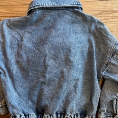 【美品】フード付きデニムジャケット #RICCARCA 140cmの画像