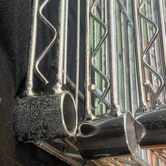 スチールラック 120×46 板4枚 サビ有りの画像