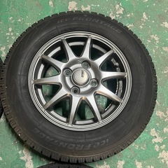 軽自動車に！スタッドレス！ホイールセット！の画像