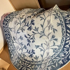 【未使用】丸型ラグの画像