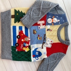 90 ベビーセーター　キッズセーター　ミキハウス セーター　の画像