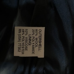 ZARA MANコートの画像