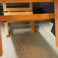 ※ ガラステーブル　NITORI ニトリ　センターテーブルの画像