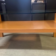 ※ ガラステーブル　NITORI ニトリ　センターテーブルの画像