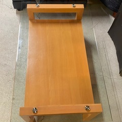 ※ ガラステーブル　NITORI ニトリ　センターテーブルの画像