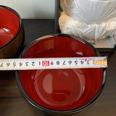 汁椀　丼　漆器の画像