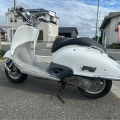 ジョーカー50 純正　カスタム　白　実働　通勤　通学　2スト　アメリカン　ディオ　スクーター　原付　50ccの画像