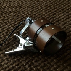  ニトリ　クリップライト　Nウッドリングの画像